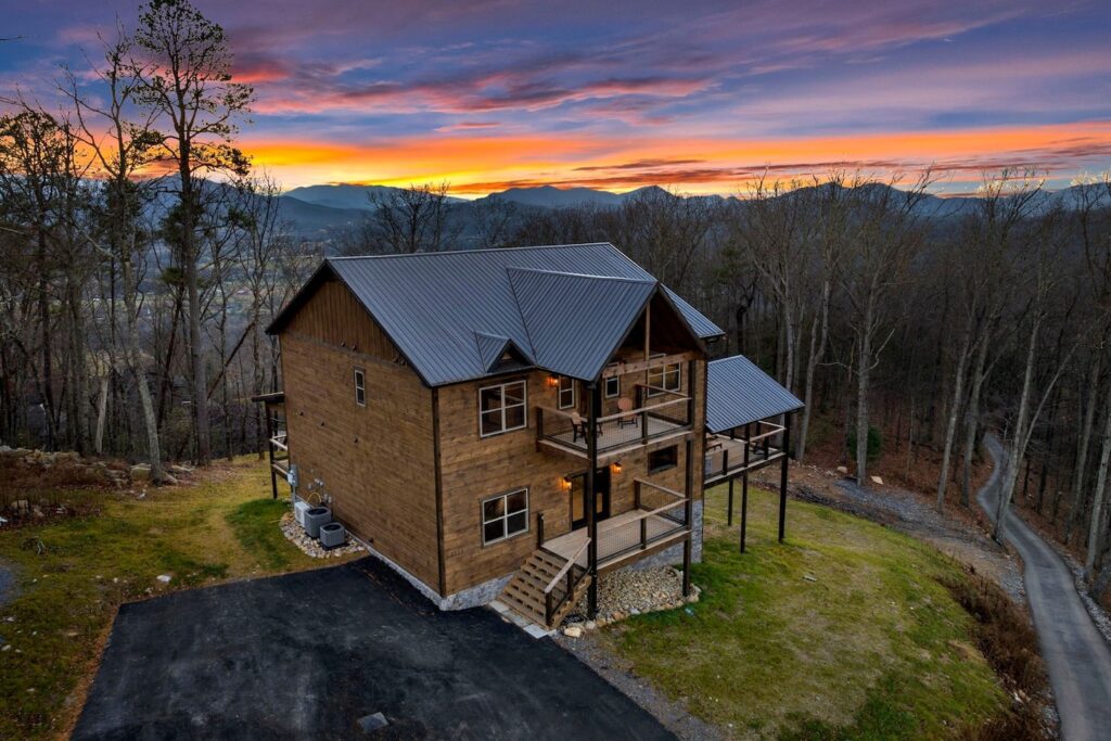 Front of home with view of driveway