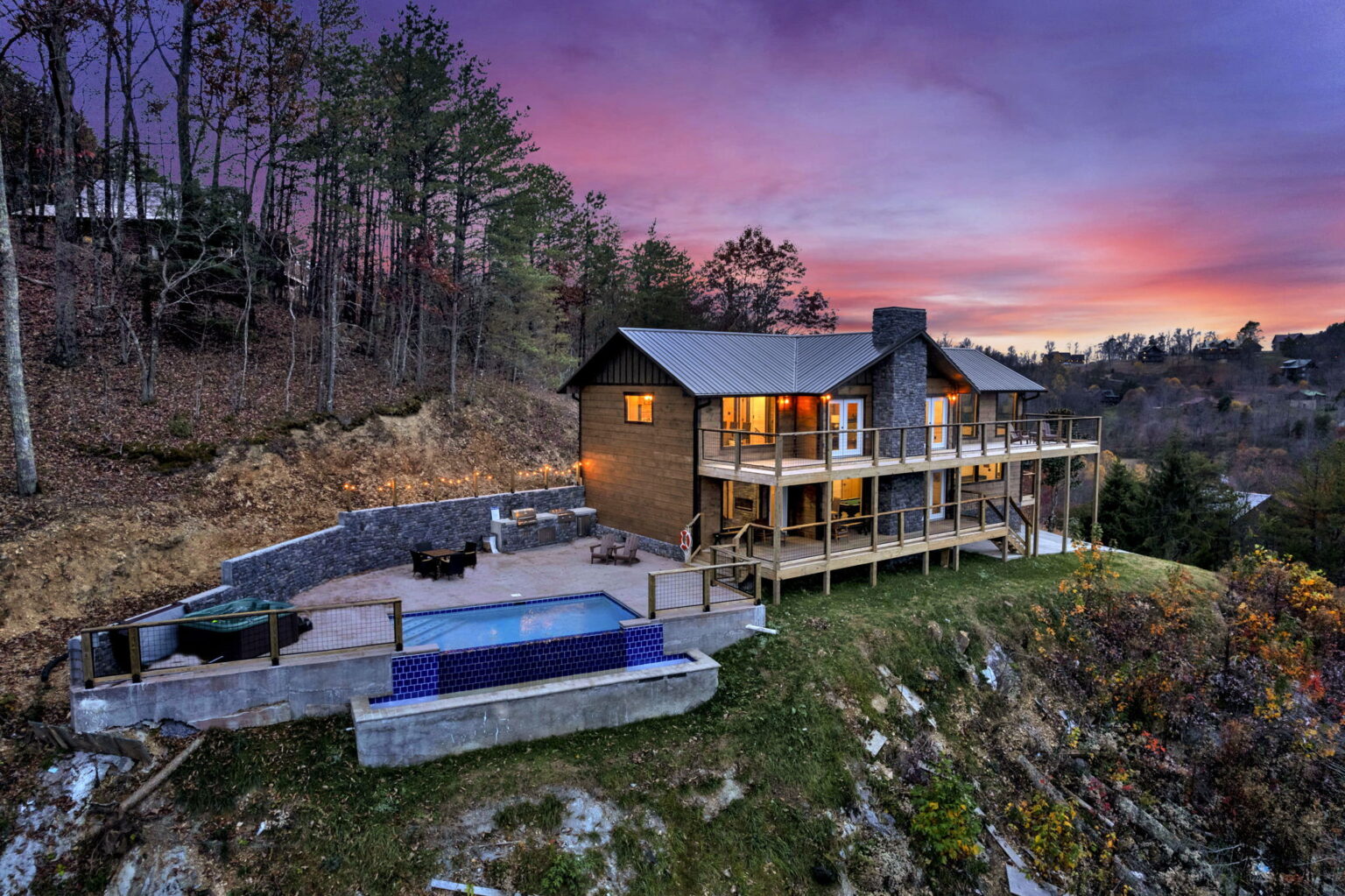 Luxury Cabins: Secluded Mountain Rentals for Families | Honey Bear ...