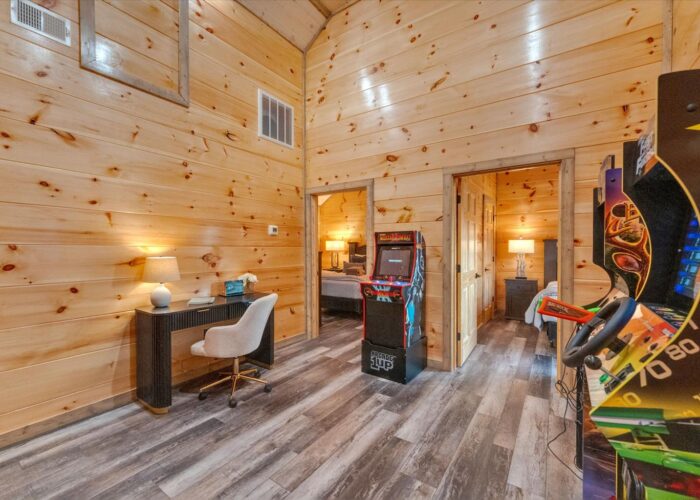 Gatlinburg Cabin Getaway: Pool, Hot Tub, Arcade Games & More!