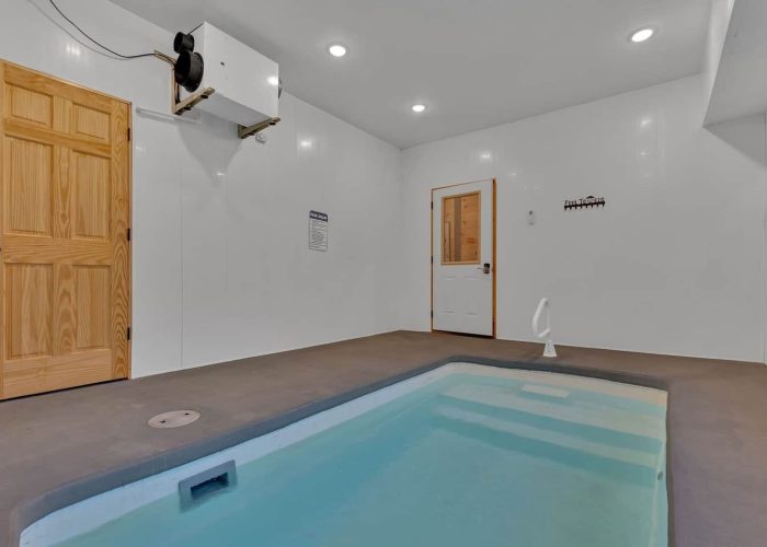 Gatlinburg cabin with indoor heated pool