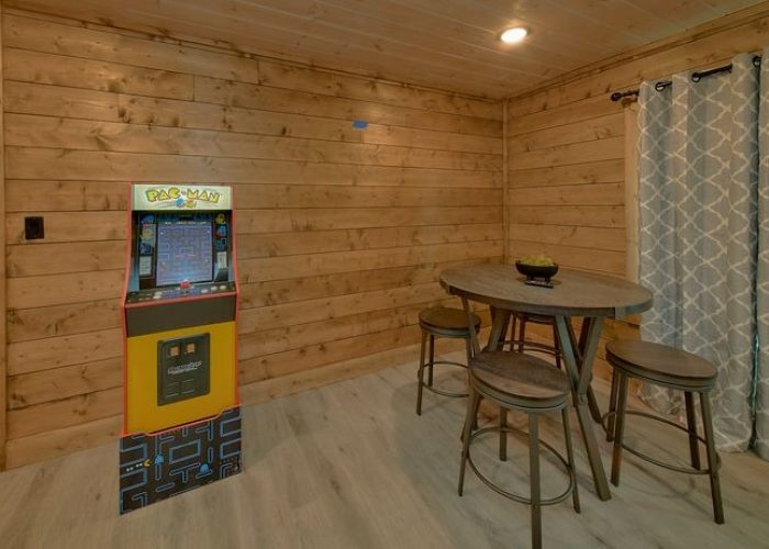 Game room with Pac-man